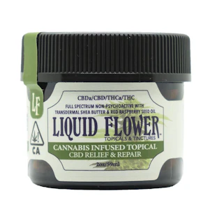 LIQUID FLOWER - Liquid Flower - CBD Relief & Repair Topical (2oz)