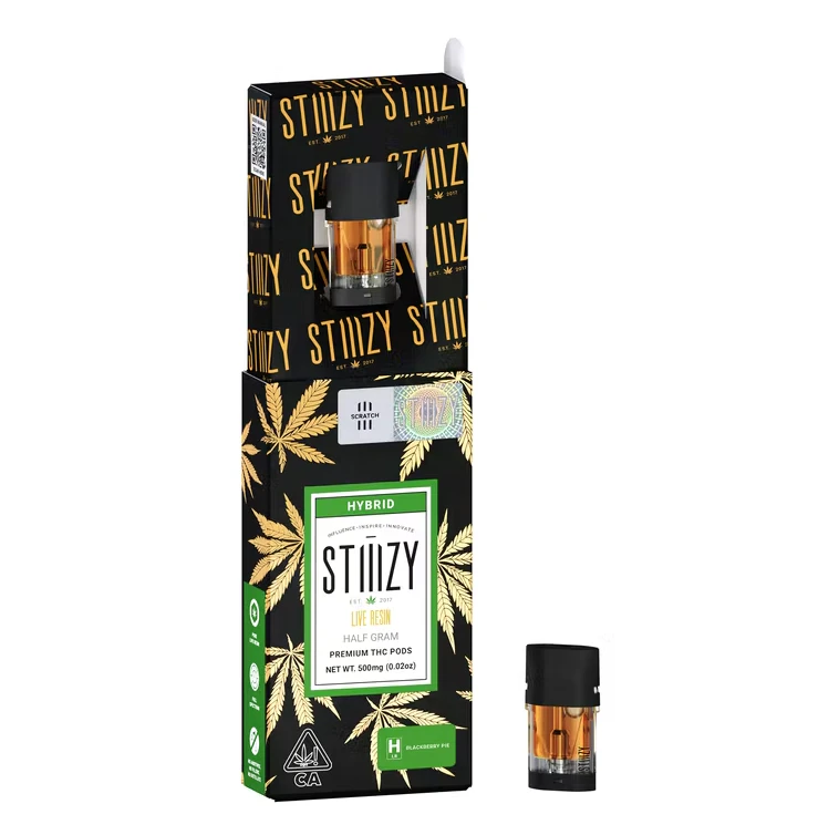 STIIIZY - Stiiizy - Blackberry Pie - 0.5g Live Resin Pod Main Image