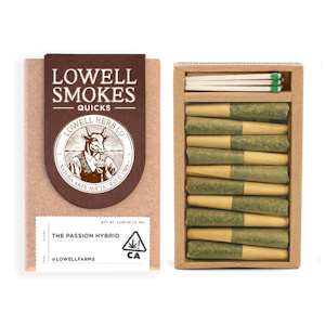 Lowell - Lowell Quicks Preroll Pack 3.5g The Passion Hybrid 