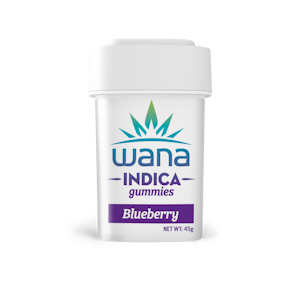 WANA - WANA | 10pk Gummies | Organic Sour Blueberry | 100mg