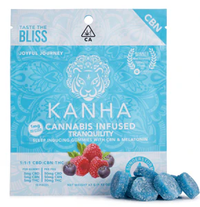 KANHA - Kanha - 100mg 1:1:1 CBD Gummies - Tranquility