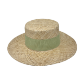 High Seas - Flat Top Straw Hat - Accessories