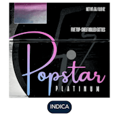 Popstar Platinum - Top Shelf - Garlic Gas - Preroll Pack - 5pk - 5g