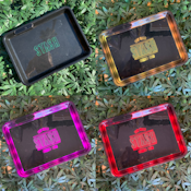 Stash Light Up Rolling Tray Black