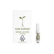 RawG Cart 1g Blueberry Cookies Indica 