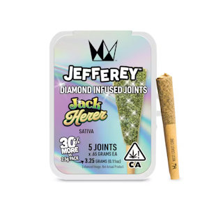 WEST COAST CURE - West Coast Cure | Jack Herer 3.25g (Sativa) - Jefferey Infused Joints 5Pk