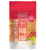 Citrus Blast 100mg 10 Pack Gummies - Dixie