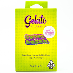 Gelato - Green Crack 1g Cart - Gelato