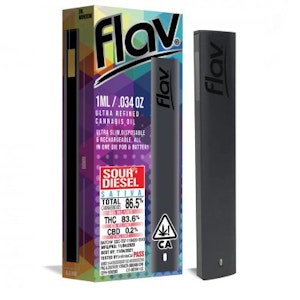 Flav | Disposable Pod-Sour Diesel | 1g