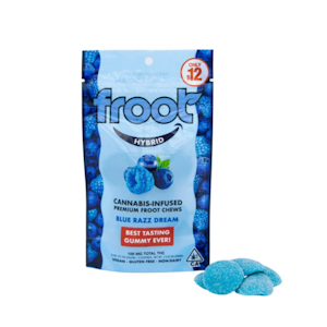 Froot - Froot Gummies 100mg Blue Razz Dream 