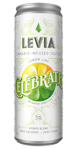 Levia - Celebrate Lemon Lime Hybrid Seltzer - 5mg - Levia