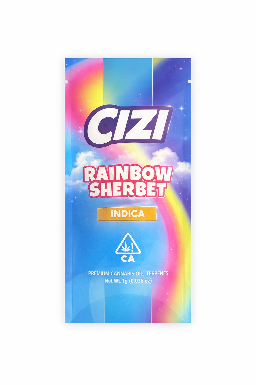 Cizi | Rainbow Sherbet 1g (Indica) - 510 Cartridge
