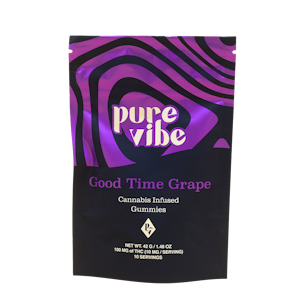 PURE VIBE (NY) - Good NIGHT Grape - 50mg Gummies