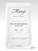 Relief 1:1 THC/CBD 20mg Transdermal Patch - Mary's Medicinals