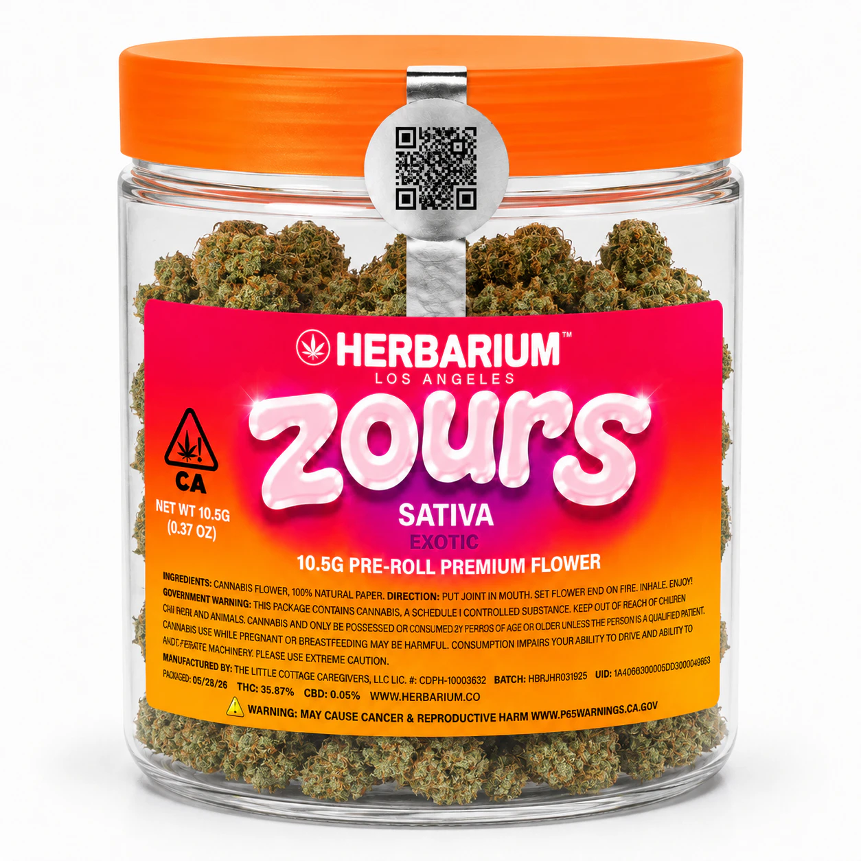 Herbarium - Herbarium | Zours | Sativa 10.5g Main Image