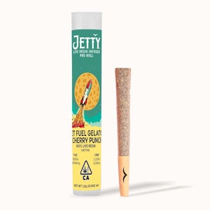 JETTY EXTRACTS - Jet Fuel Gelato x Cherry Punch - 1g (S) - Live Resin Infused - Jetty