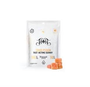 Heavy Hitters - Heavy Hitters 100mg Fast Acting Gummies Sour Peach