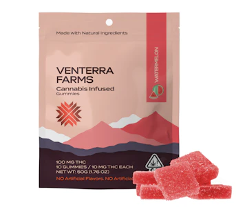 VENTERRA FARMS - WATERMELON 100MG - VENTERRA FARMS