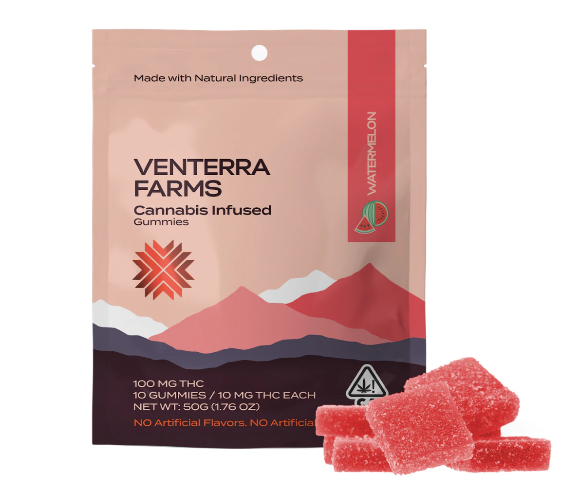 VENTERRA FARMS - WATERMELON 100MG - VENTERRA FARMS Main Image