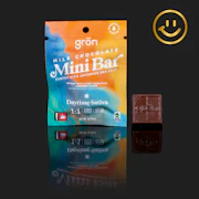 Grön Mini Bar | Milk Chocolate 1:1 CBG+THC | 100mg
