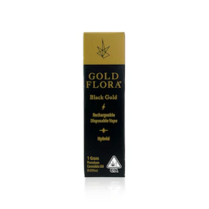 Gold Flora - GOLD FLORA - Disposable - Durban Poison - Black Gold - 1G