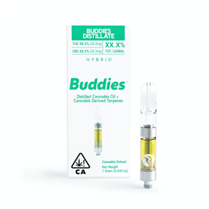 Buddies - Alien Kush CDT Cart 1g