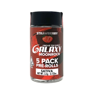 GALAXY - GALAXY: STRAWBERRY MOONROCK 3.5G PRE-ROLL 5PK