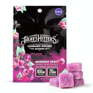 HEAVY HITTERS - Heavy Hitters Moondrop Grape - 100mg 
