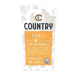 COUNTRY - COUNTRY: PB&J HYBRID PRE-ROLL 6PK