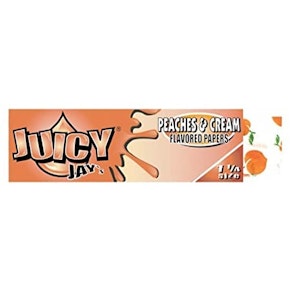 Juicy Jay's - 1 1/4 Papers - Peaches & Cream