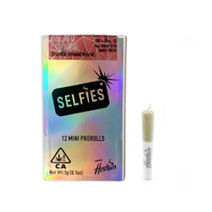 SELFiES - Gelato Crunch 3g 12 pack Infused Pre-roll - Selfies 