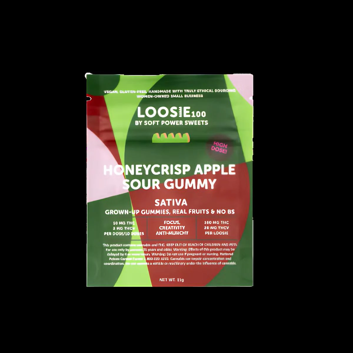 Soft Power Sweets - Soft Power Sweets - Sour Honeycrisp Apple 100MG Main Image