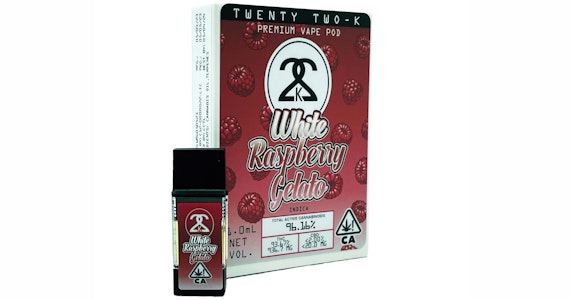 22K - 22K - White Raspberry Gelato Pod - 1g