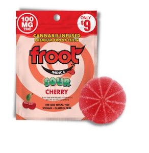 FROOT - Froot - Sour Gummy Cherry Single Dose 100mg