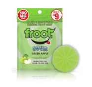 Froot Sour Green Apple SINGLE gummy (VEGAN/GF) 100mg