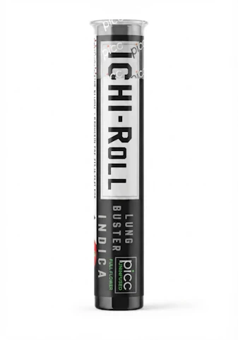 Picc - Lungbuster -Indica-13.20%THC | 1g (Pre-Roll) | Ichi-Roll By Picc  -n9 front