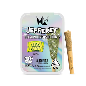 WEST COAST CURE - West Coast Cure | Yuzu Lemon 3.25g (Sativa) - Jefferey Infused Joints 5pk