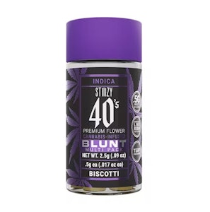 STIIIZY - Stiiizy | Biscotti | Infused Mini Blunt 5pk | 2.5g