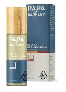 Papa & Barkley - 1CBD :1THC  Releaf Repair Cream 30ml