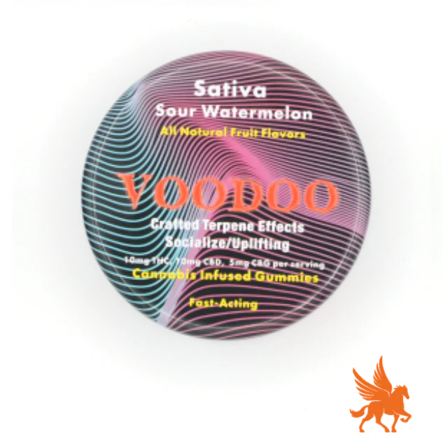 Voodoo - VOODOO|200mg | Sour Watermelon | Sativa Main Image