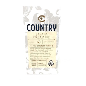 COUNTRY - Country: Banana Cream Pie 6PK Prerolls