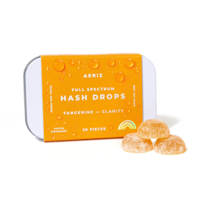 AERIZ - Tangerine Hash Drops - 100mg