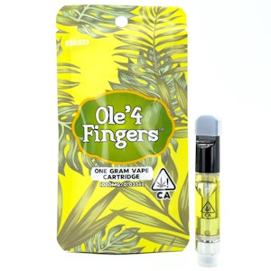 OLE'4 FINGERS - Gelonade 1g Distillate Cart - Ole' 4 Fingers