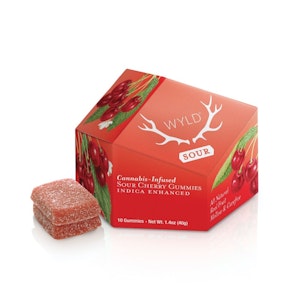 WYLD - Wyld: Sour Cherry Gummies