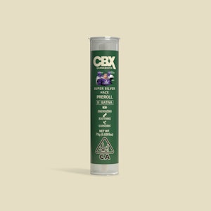 CBX - Super Silver Haze .75g Preroll