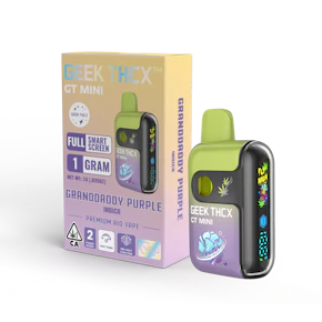 Geek THCX | Disposable | GT Mini | Grand Daddy Purple | 1g