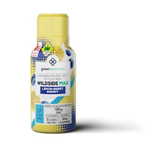 Green Revolution - Lemon+Berry Energy WildSide MAX - 100mg (H) - Green Revolution