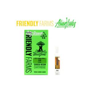 Friendly Farms - Friendly Farms x Alien Labs - Xeno - Cured Resin - 1g
