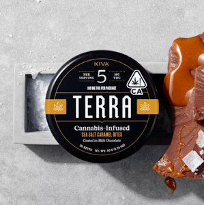 Terra Bites-Milk Chocolate, Sea salt, Caramel