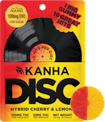 KANHA | 1pk Disc Gummy | Lemon & Cherry | 100mg